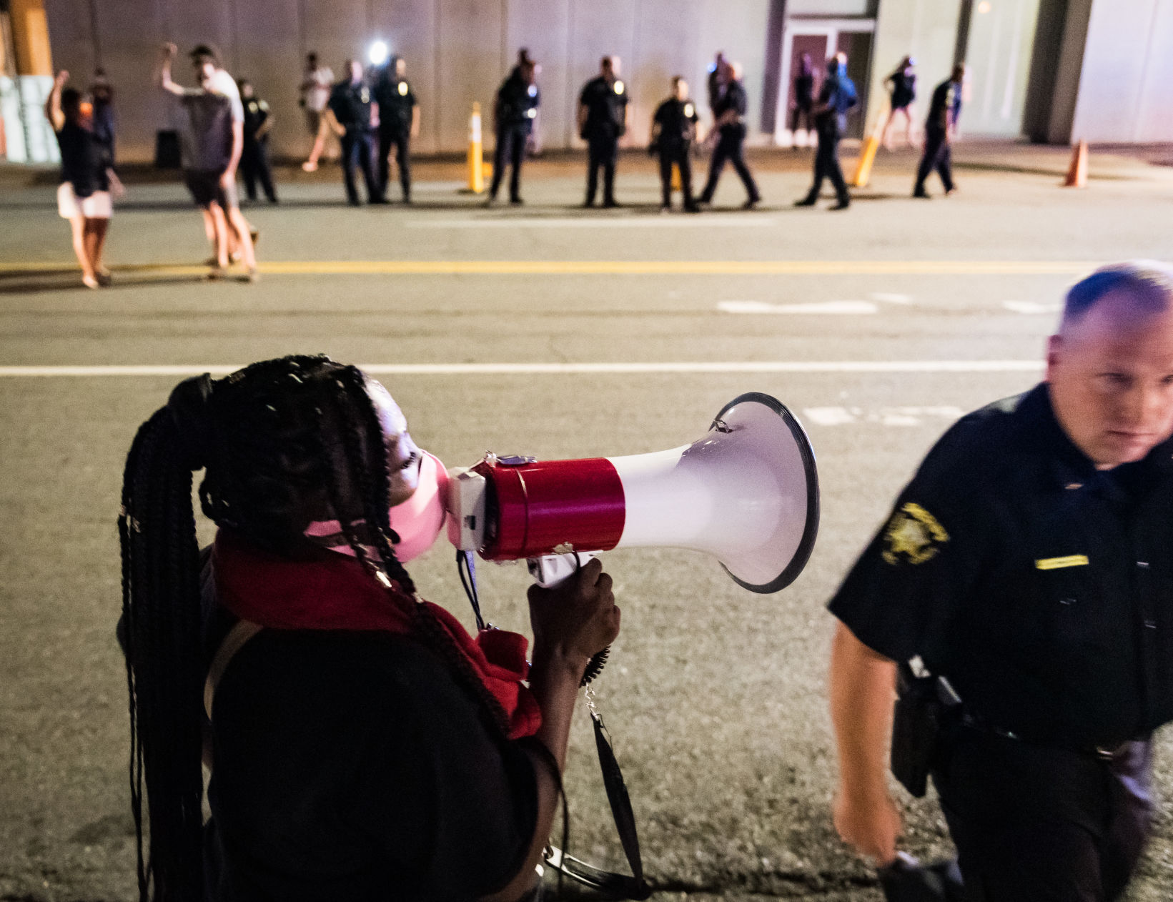 Arrests Made During Protest
